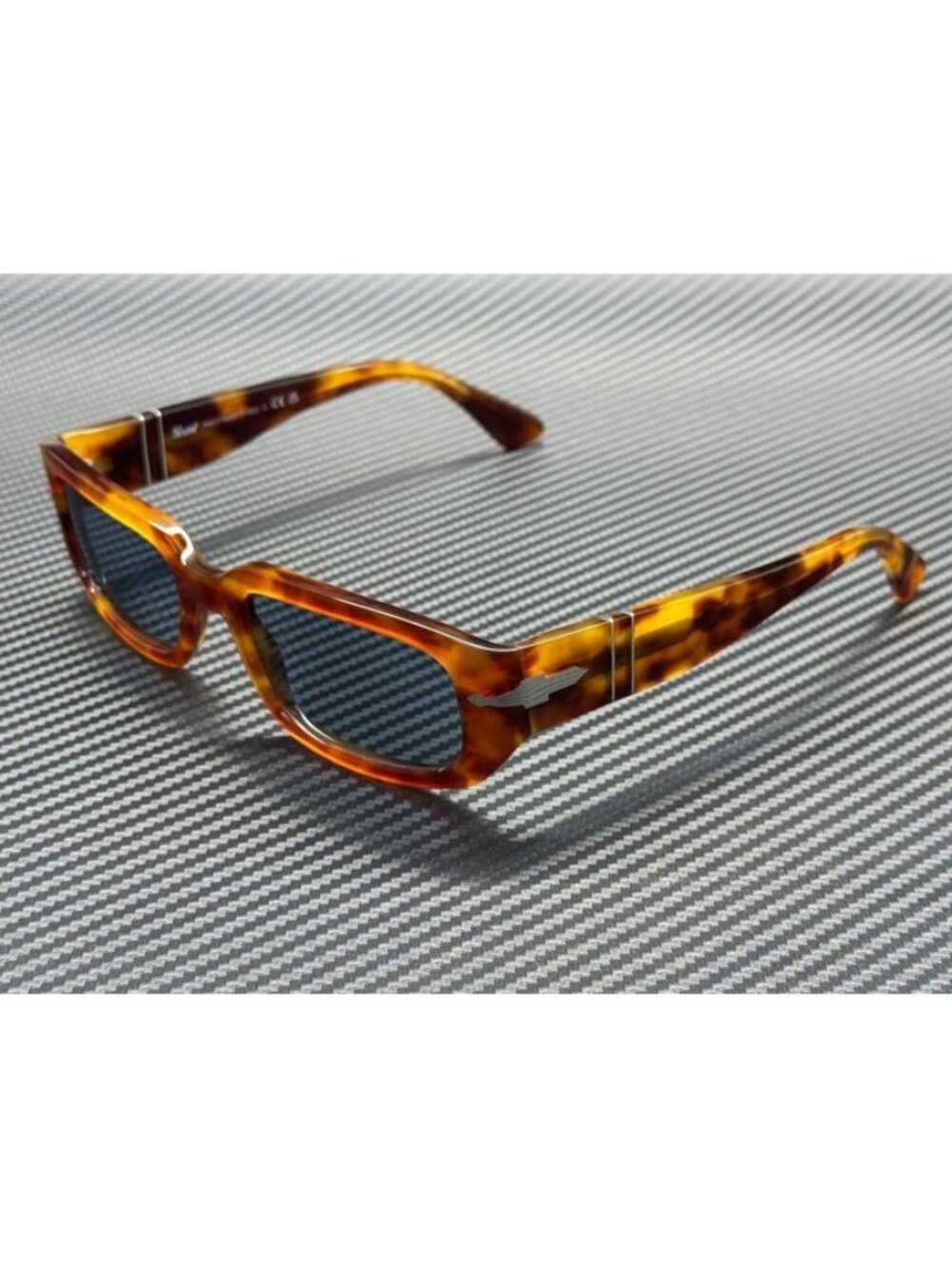 New Persol Men  Brown Tortoise Sunglasses 55-20-145